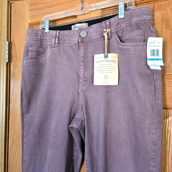 Democracy "Ab" technology High Rise Jeans size 16 - Picture 2 of 9